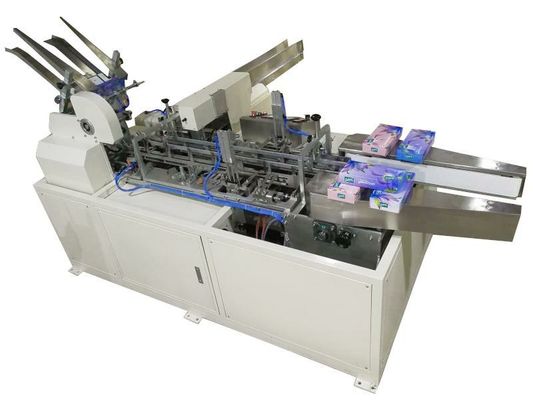 Machine à emballer de boîte de papier de soie de soie avec l'économie de puissance de PLC/servocommande